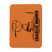 Peanuts | Charlie Brown Speelbal Magneet (Verticaal)