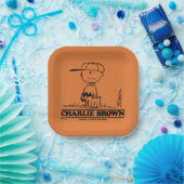 Peanuts | Charlie Brown Speelbal Papieren Bordje (Feest)