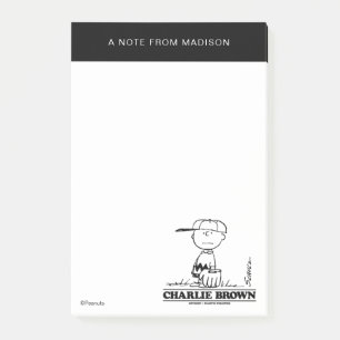 Peanuts   Charlie Brown Speelbal Post-it® Notes