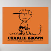 Peanuts | Charlie Brown Speelbal Poster (Voorkant)