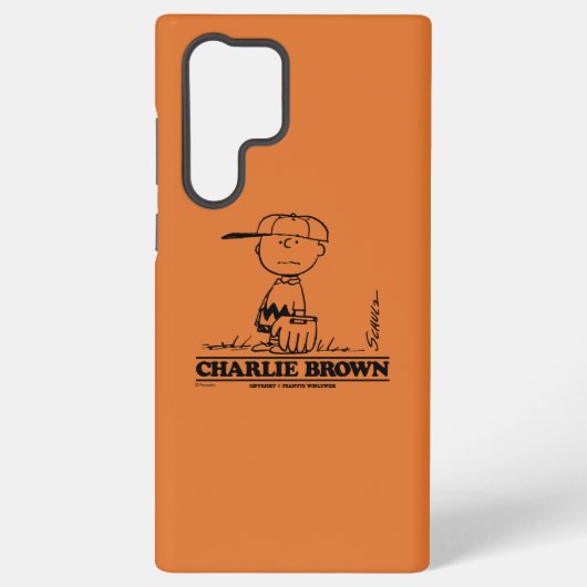 Peanuts | Charlie Brown Speelbal Samsung Galaxy Hoesje (Achterkant)