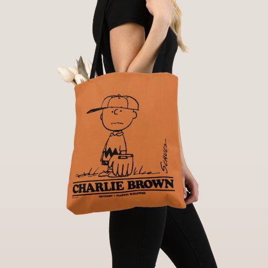 Peanuts | Charlie Brown Speelbal Tote Bag (Dichtbij)