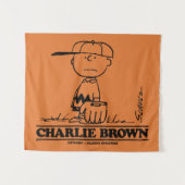 Peanuts | Charlie Brown Speelbal Wandkleed (Voorkant (horizontaal))