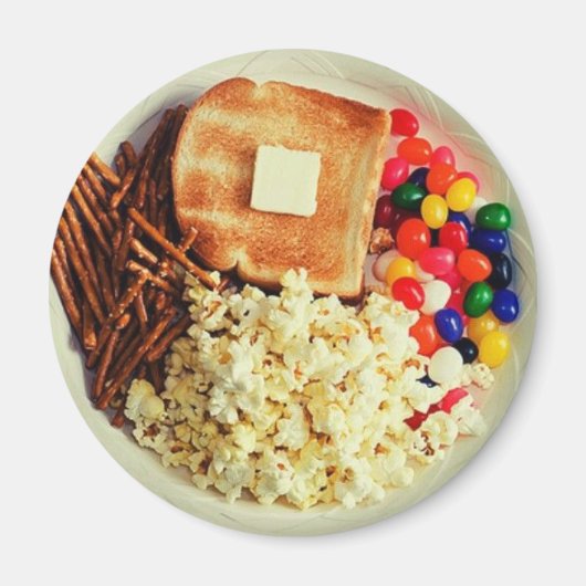 Peanuts Charlie Brown Thanksgiving Meal Magnet (Voorkant)