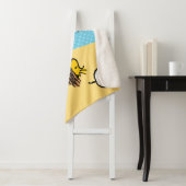 Peanuts | Charlie Brown & Woodstock Half & Half Sherpa Deken (In situ)