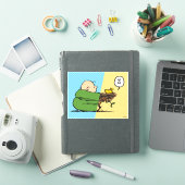 Peanuts | Charlie Brown & Woodstock Half & Half Sticker (iPad Cover)
