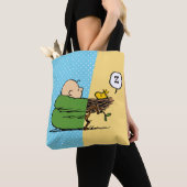 Peanuts | Charlie Brown & Woodstock Half & Half Tote Bag (Dichtbij)