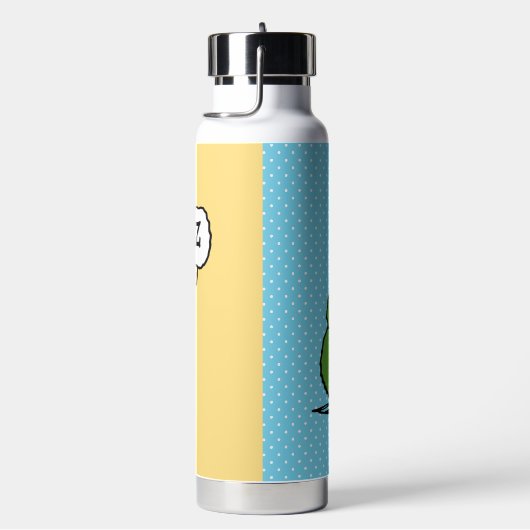 Peanuts | Charlie Brown & Woodstock Half & Half Waterfles (Rechts)