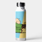 Peanuts | Charlie Brown & Woodstock Half & Half Waterfles (Links)