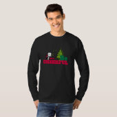 Peanuts Christmas Schroeder wees vrolijk T-shirt (Voorkant volledig)