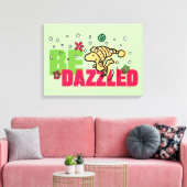 Peanuts | Christmas Woodstock Be Dazzled Canvas Afdruk (Insitu (Woonkamer))