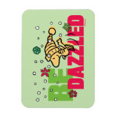 Peanuts | Christmas Woodstock Be Dazzled Magneet (Verticaal)