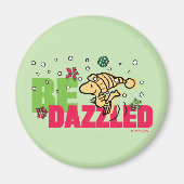 Peanuts | Christmas Woodstock Be Dazzled Magneet (Voorkant)