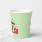 Peanuts | Christmas Woodstock Be Dazzled Papieren Bekers (Achterkant)