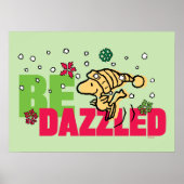 Peanuts | Christmas Woodstock Be Dazzled Poster (Voorkant)
