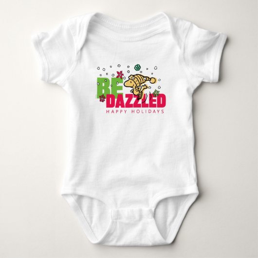 Peanuts | Christmas Woodstock Be Dazzled Romper (Voorkant)