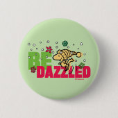Peanuts | Christmas Woodstock Be Dazzled Ronde Button 5,7 Cm (Voorkant)