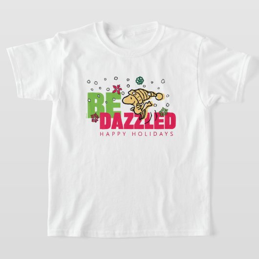 Peanuts | Christmas Woodstock Be Dazzled T-shirt (Laagn)