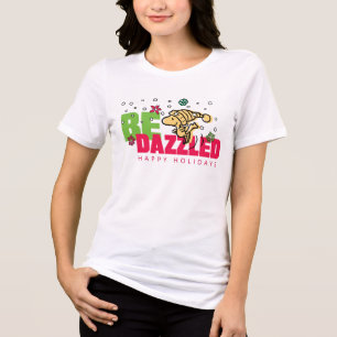 Peanuts Christmas Woodstock Be Dazzled Tri-Blend Shirt