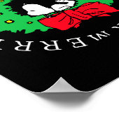 Peanuts Christmas Wreath Poster (Hoek)