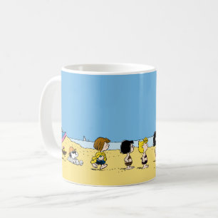 Peanuts   Dag aan het strand Koffiemok
