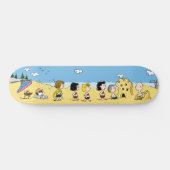 Peanuts | Dag aan het strand Persoonlijk Skateboard (Horizontaal)