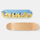 Peanuts | Dag aan het strand Persoonlijk Skateboard (Horizontaal)