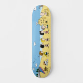 Peanuts | Dag aan het strand Persoonlijk Skateboard (Voorkant)
