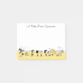 Peanuts | Dag aan het strand Post-it® Notes (Voorkant)