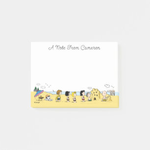 Peanuts   Dag aan het strand Post-it® Notes