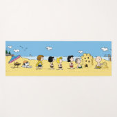 Peanuts | Dag aan het strand Yogamat (Voorkant (horizontaal))