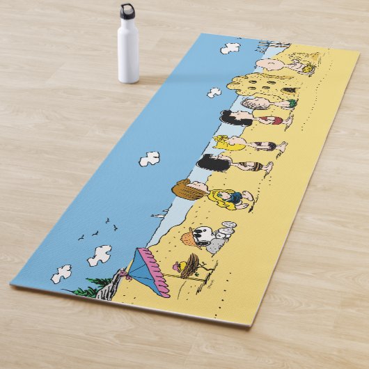 Peanuts | Dag aan het strand Yogamat (In situ)