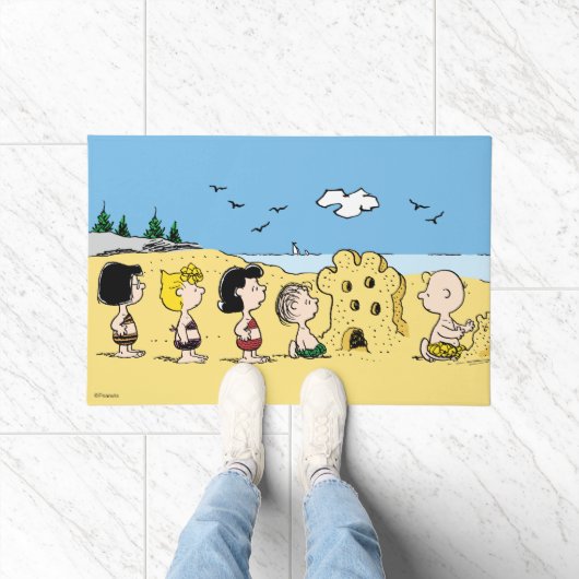 Peanuts | Day at the Beach Deurmat (Binnen)