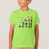 Peanuts | De bende gaat vooruit T-shirt (Voorkant)