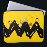 Peanuts | De bende op de Zig Zag Laptop Sleeve<br><div class="desc">Bekijk dit leuke Peanuts-ontwerp met de Peanuts Gang.</div>