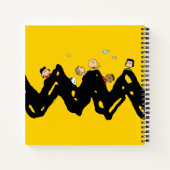 Peanuts | De bende op de Zig Zag Notitieboek (Achterkant)