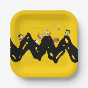 Peanuts   De bende op de Zig Zag Papieren Bordje