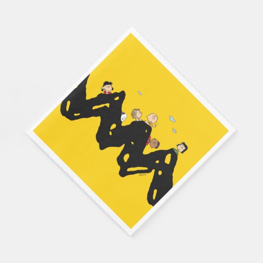 Peanuts | De bende op de Zig Zag Servet (Hoek)