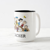 Peanuts | De bendeleraar Tweekleurige Koffiemok (Voorkant rechts)