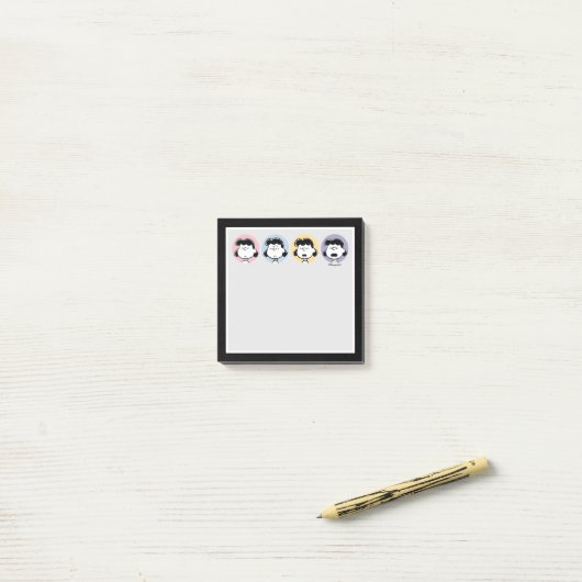 Peanuts | De gezichten van Lucy Post-it® Notes (Op bureau)