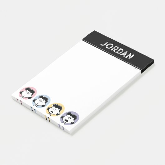 Peanuts | De gezichten van Lucy Post-it® Notes (Schuin)