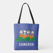 Peanuts | De Grote Pompoenenplek Tote Bag (Achterkant)