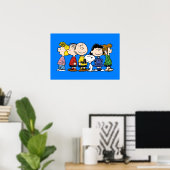 Peanuts | De Peanuts-bende bij elkaar Poster (Thuiskantoor)