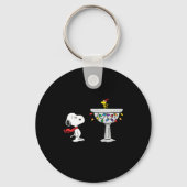Peanuts Decorated Bird Bath Sleutelhanger (Voorkant)
