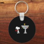 Peanuts Decorated Bird Bath Sleutelhanger (Voorkant)