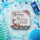 Peanuts | Dit is het seizoen om gezellig te zijn Papieren Bordje (Feest)