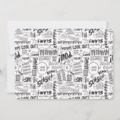 Peanuts | Eenvoudige Snoopy foto verjaardag Kaart (Achterkant)