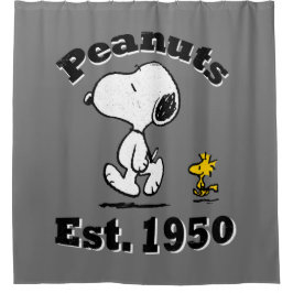 Peanuts Est. 1950 Douchegordijn