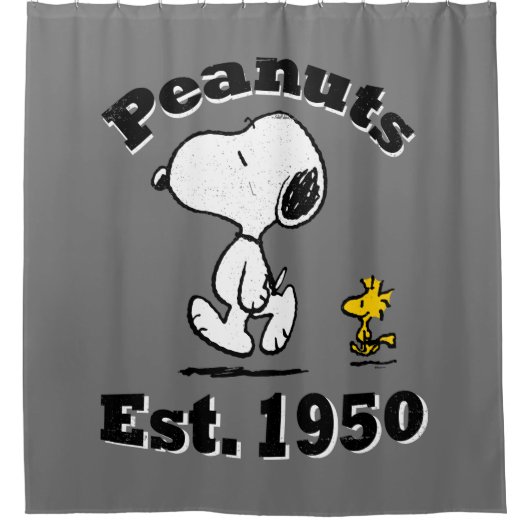 Peanuts Est. 1950 Douchegordijn (Voorkant)