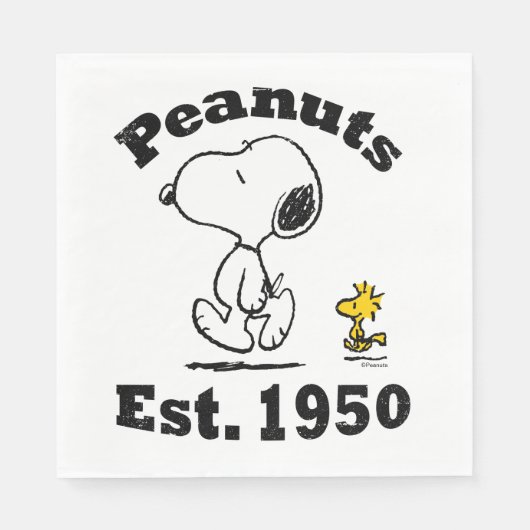 Peanuts Est. 1950 Servet (Voorkant)